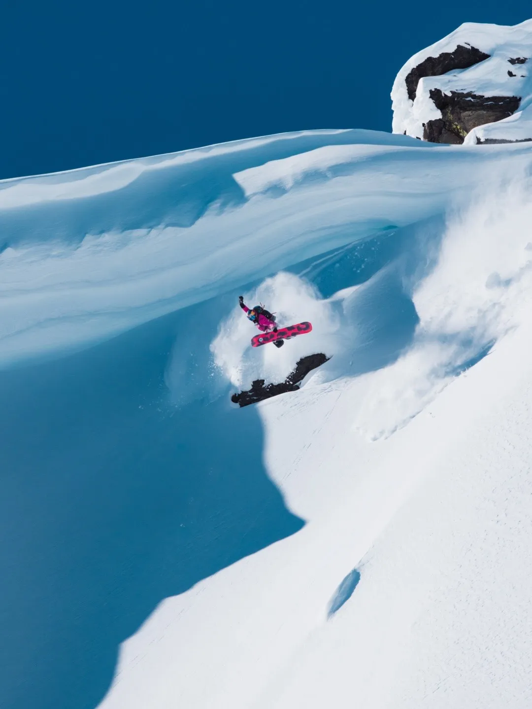 Freeride in neve fresca